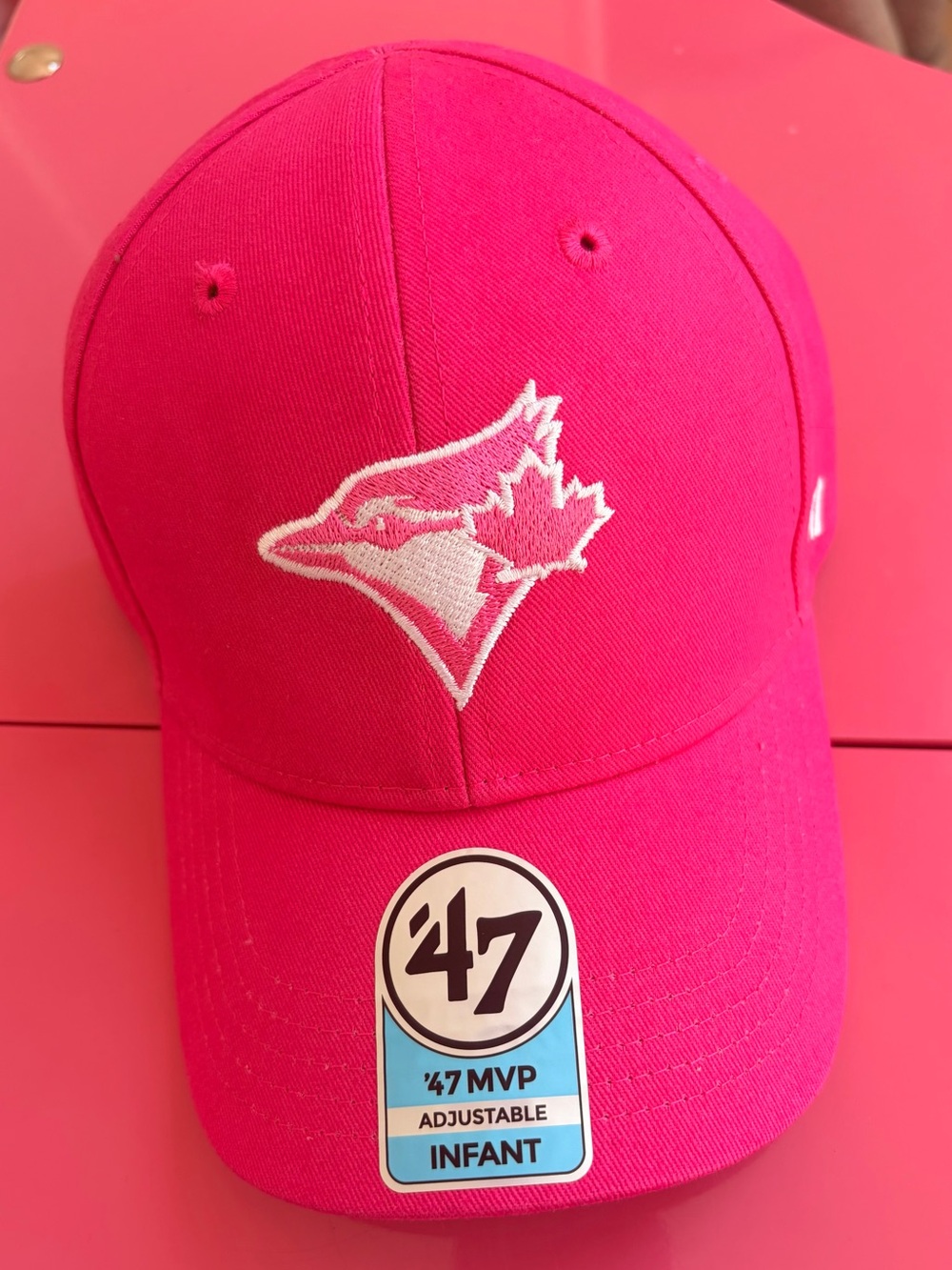 47 MLB Toronto Blue Jays MVP Infant Hat - Pink